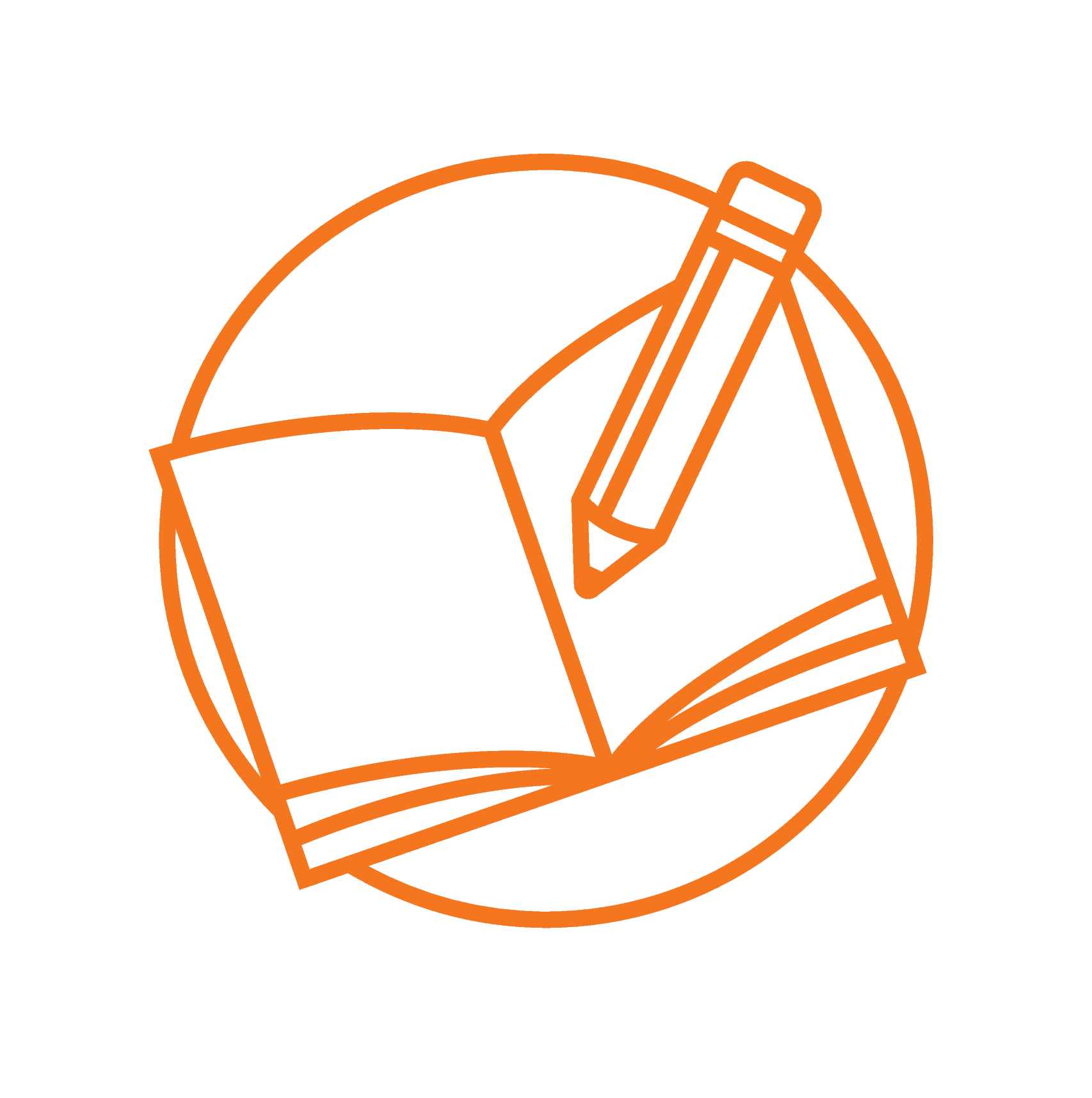 basic education and literacy icon