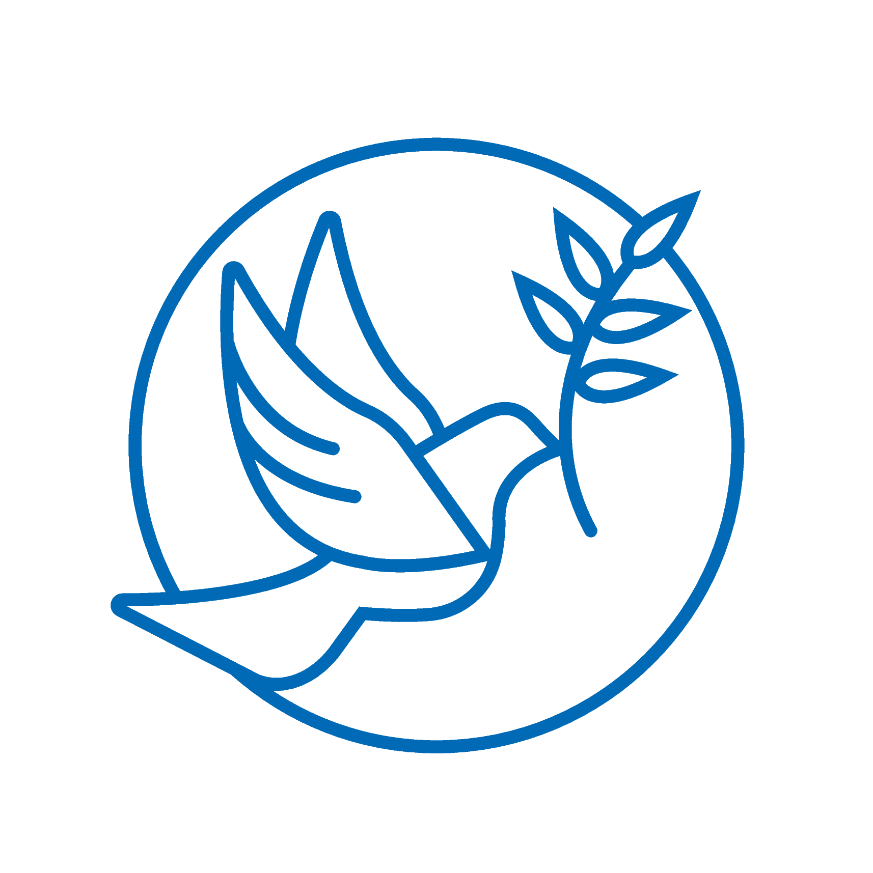 peace and conflict resolution icon